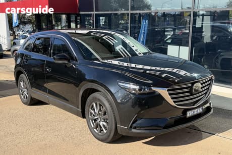 Black 2022 Mazda CX-9 Wagon Touring (Fwd)