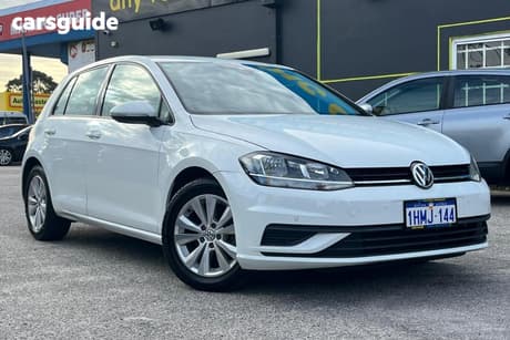 White 2018 Volkswagen Golf Hatchback 110 Tsi Trendline