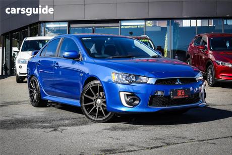 Blue 2017 Mitsubishi Lancer Sedan Es Sport