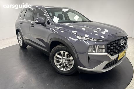 Blue 2022 Hyundai Santa FE Wagon Active Mpi (2Wd)