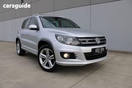 Silver 2015 Volkswagen Tiguan Wagon 155 Tsi R-Line (4X4)