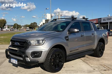 Silver 2020 Ford Ranger Double Cab Pick Up Wildtrak 3.2 (4X4)
