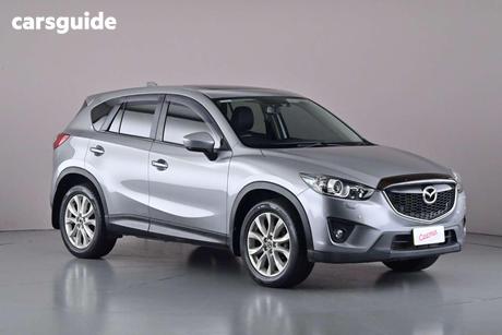 Silver 2013 Mazda CX-5 Wagon Grand Tourer (4X4)