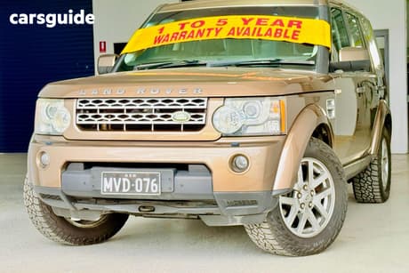 Bronze 2010 Land Rover Discovery 4 Wagon 2.7 Tdv6