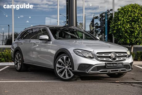 Silver 2017 Mercedes-Benz E220 Estate D (All Terrain)