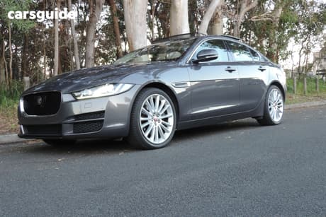 Grey 2015 Jaguar XE Sedan 25T Portfolio