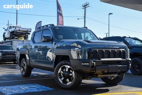 Blue 2025 Kia Tasman Double Cab Pick Up X-Line (4X4) (0.9T) Bdy Fender