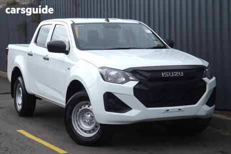 White 2026 Isuzu D-MAX Crew Cab Utility Sx (4X2) High-Ride