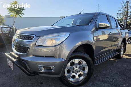 Grey 2015 Holden Colorado Crew Cab Pickup Ltz (4X4)