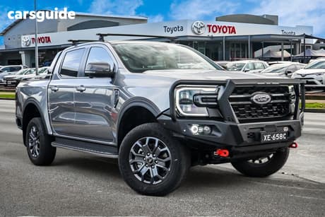 Silver 2024 Ford Ranger Double Cab Pick Up Wildtrak 3.0 (4X4)