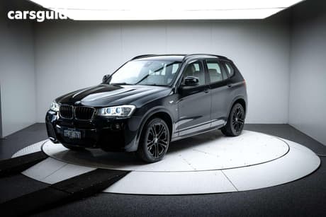 Black 2017 BMW X3 Wagon Xdrive 20D