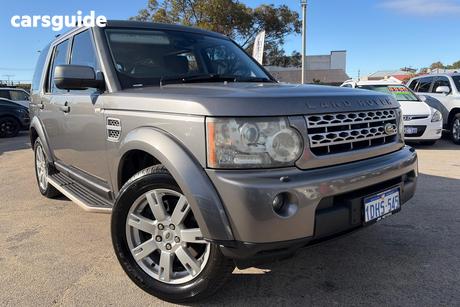 Grey 2010 Land Rover Discovery 4 Wagon 3.0 Tdv6 Se
