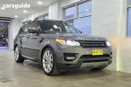 Grey 2016 Land Rover Range Rover Sport SUV TDV6 SE 4X4