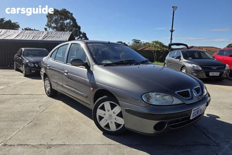 Grey 2002 Renault Megane Sedan