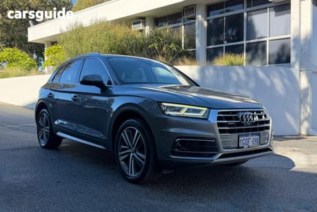 Grey 2018 Audi Q5 SUV TDI SPORT