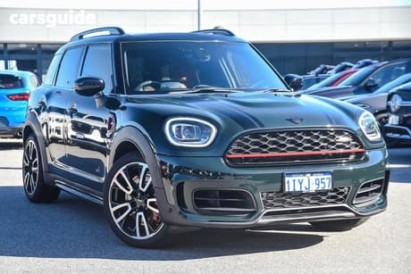 Green 2021 Mini Countryman Wagon John Cooper Works Classic
