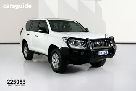 White 2022 Toyota Landcruiser Prado Wagon Gx