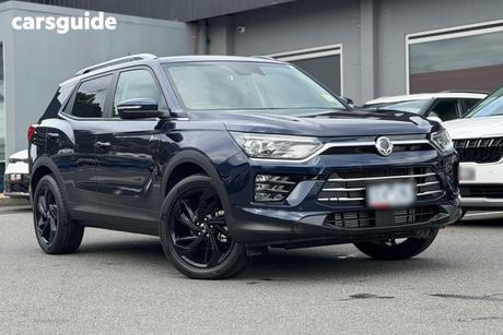 Blue 2024 Ssangyong Korando Wagon Ultimate Ltd