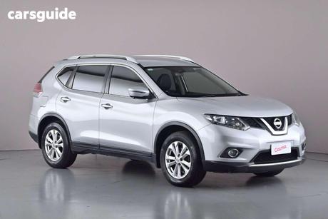 Silver 2016 Nissan X-Trail Wagon St-L (Fwd)