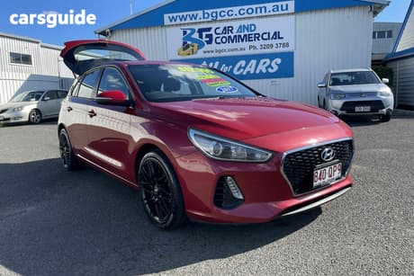 Red 2017 Hyundai I30 Hatchback Active