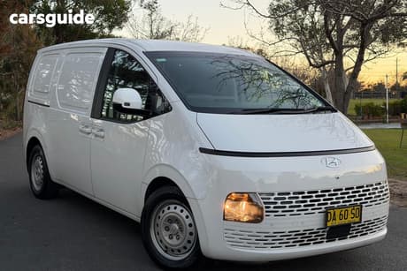 White 2021 Hyundai Staria Van Load 2S 2.2D Liftback