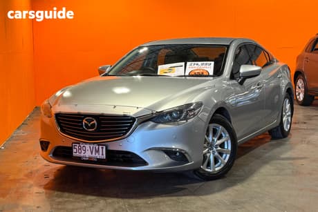 Silver 2015 Mazda 6 Sedan Touring
