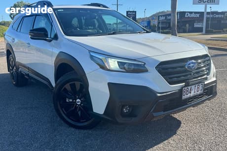 White 2023 Subaru Outback Wagon Awd Touring Xt