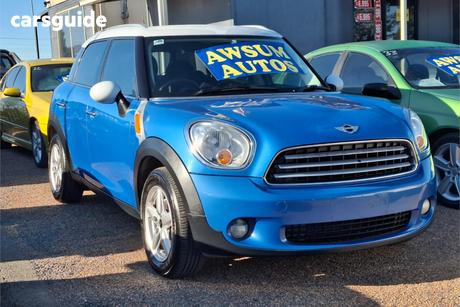 Blue 2012 Mini Countryman SUV COOPER F