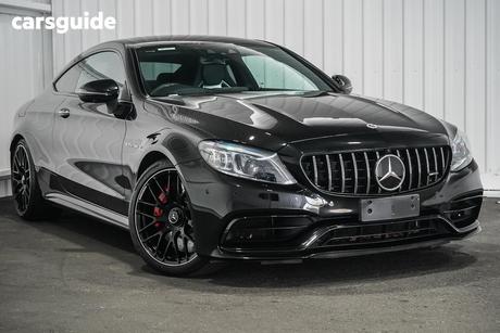 Black 2021 Mercedes-Benz C63 Coupe S