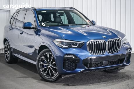Blue 2020 BMW X5 Wagon Xdrive 30D