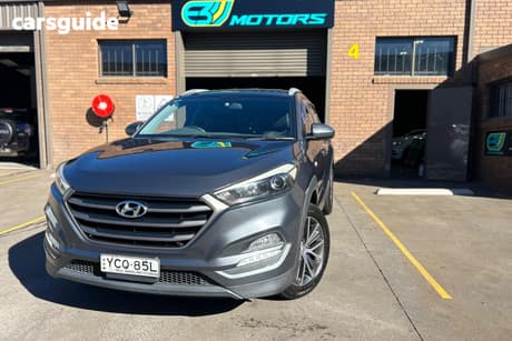 Grey 2016 Hyundai Tucson SUV