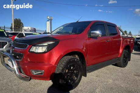 Red 2015 Holden Colorado Crew Cab Pickup Ltz (4X4)