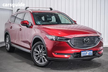 Red 2020 Mazda CX-8 Wagon Gt (Awd)