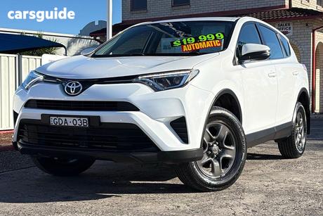 White 2016 Toyota RAV4 Wagon Gx (2Wd)