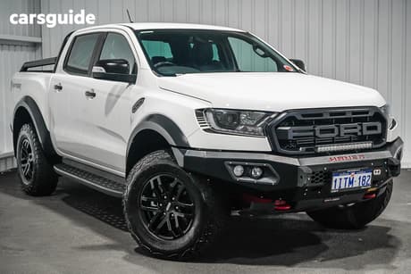 White 2022 Ford Ranger Double Cab Pick Up Raptor X 2.0 (4X4)