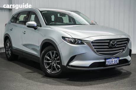 Silver 2023 Mazda CX-9 Wagon Touring (Fwd)