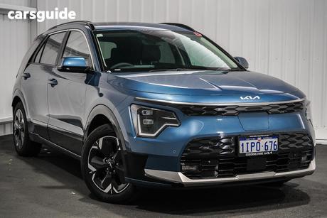Blue 2024 Kia Niro Wagon Ev Gt-Line Grey C Pillar