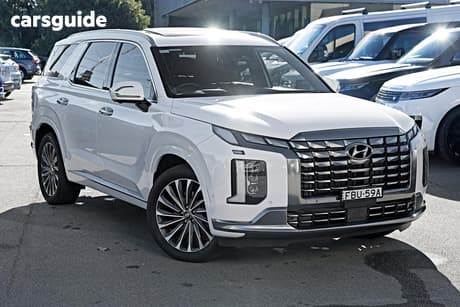 White 2023 Hyundai Palisade Wagon Highlander (7 Seat)