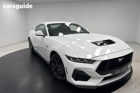 White 2024 Ford Mustang Fastback Gt 5.0 V8
