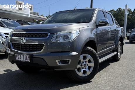 Grey 2013 Holden Colorado Crew Cab Pickup Ltz (4X4)