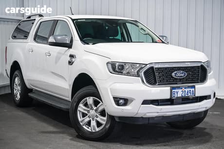 White 2022 Ford Ranger Double Cab Pick Up Xlt 2.0 (4X4)