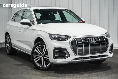 White 2025 Audi Q5 Wagon 40 Tdi Quattro Sport Mhev