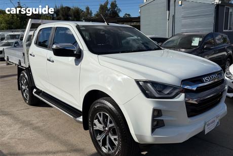 White 2023 Isuzu D-MAX Crew Cab Utility Ls-U (4X2) High-Ride