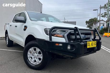 White 2015 Ford Ranger Dual Cab Utility Xls 3.2 (4X4)