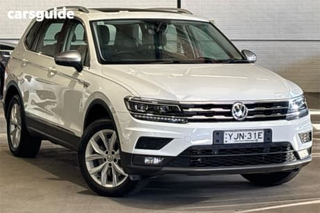 White 2020 Volkswagen Tiguan Wagon Allspace 132 Tsi Comfortline