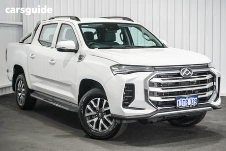 White 2025 LDV T60 Double Cab Utility Max Pro (4X4)