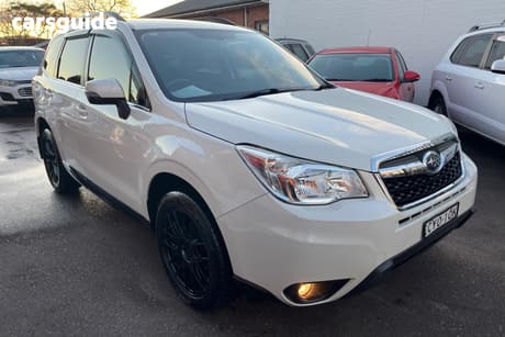 White 2015 Subaru Forester Wagon 2.5I-L