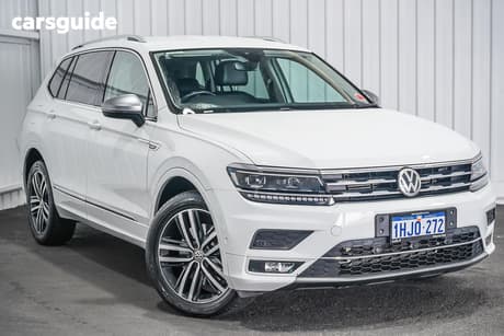 White 2018 Volkswagen Tiguan Wagon Allspace 162 Tsi Highline