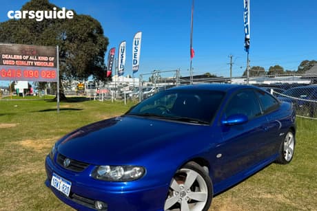 Blue 2004 Holden Monaro Coupe Cv8