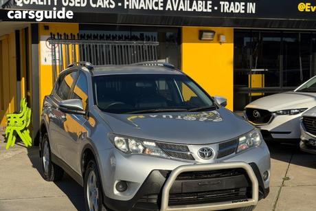 Silver 2013 Toyota RAV4 Wagon Gx (2Wd)